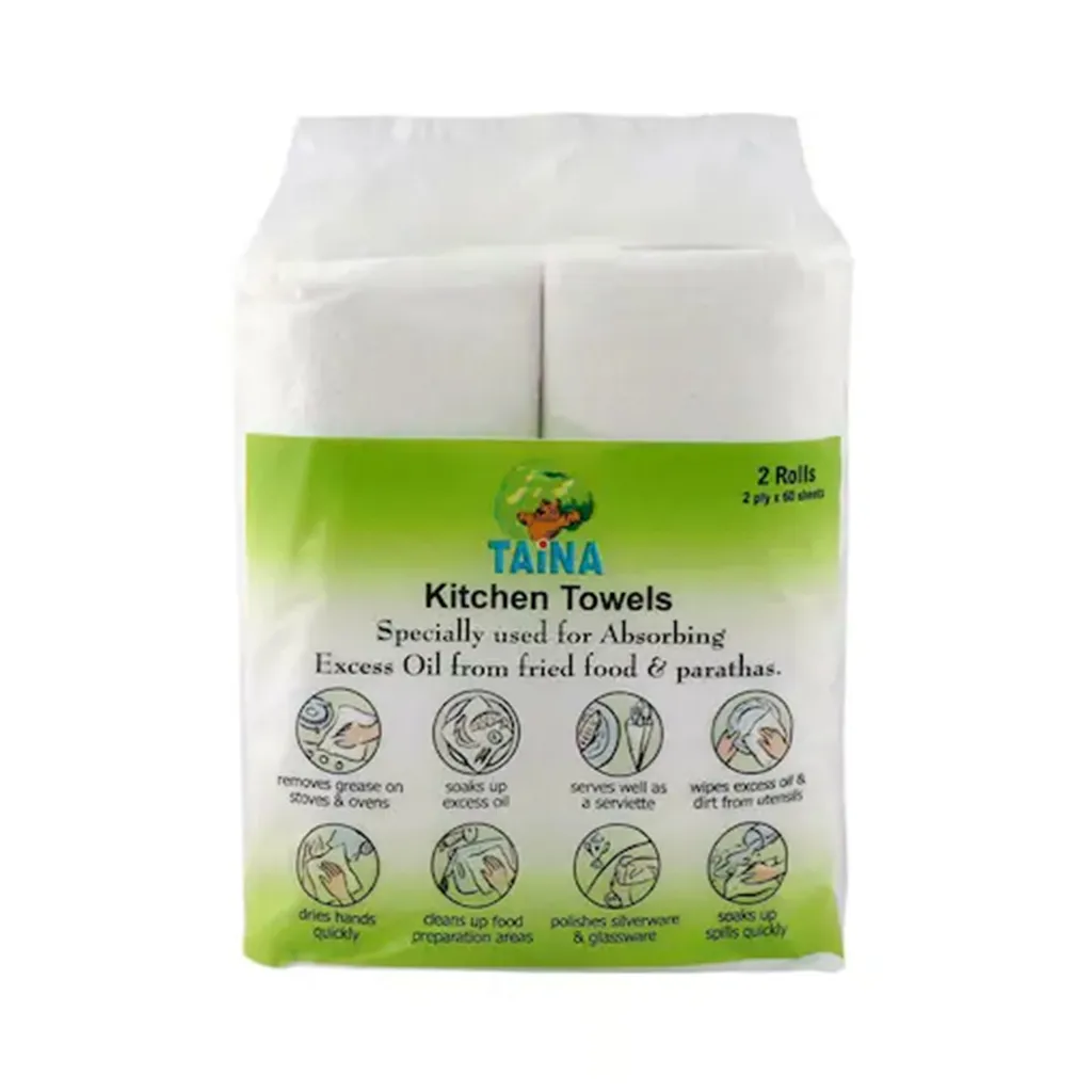 Taina Kitchen Towel 2 Ply 23X20cm-60 Sheets 1