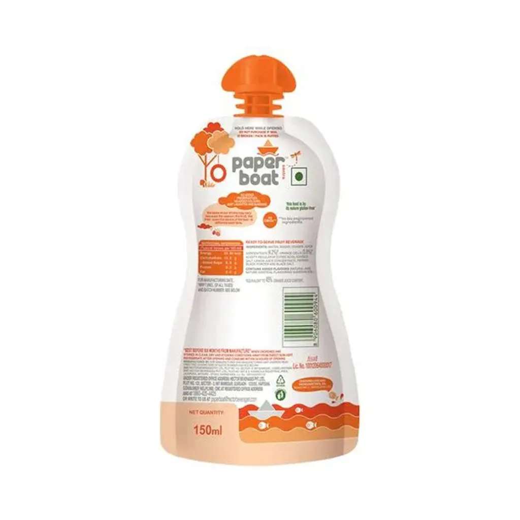 Paper Boat Orange Juice 1