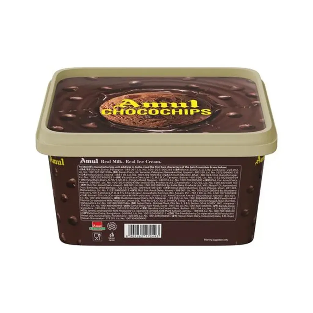 Amul Choco Chips Ice Cream 1