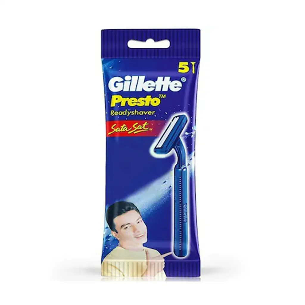 Gillette Presto - 5 Razors