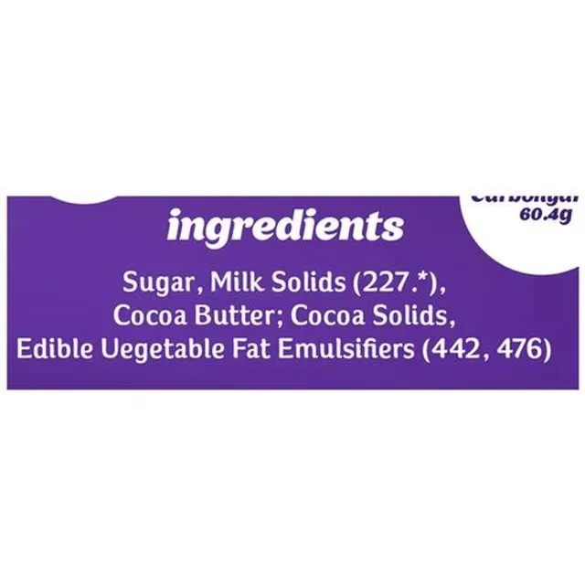 Cadbury Dairy Milk Chocolate Bar 2