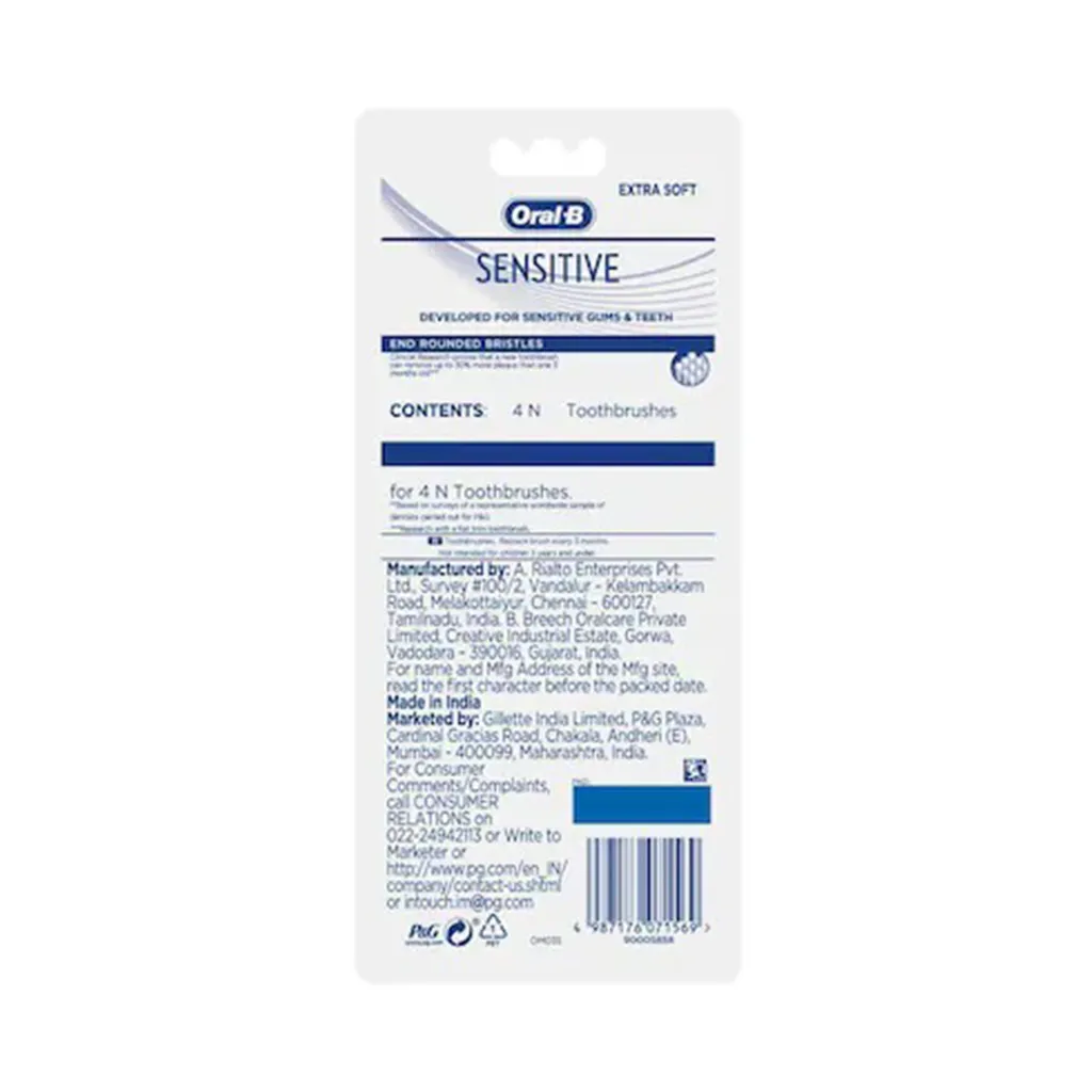 Oral-B Ultrathin Sensitive Toothbrush 1