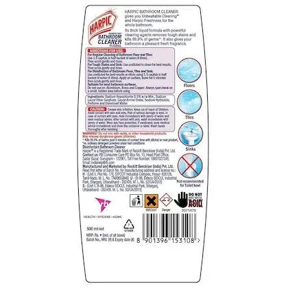 Harpic Bathroom Floral Cleaner 2
