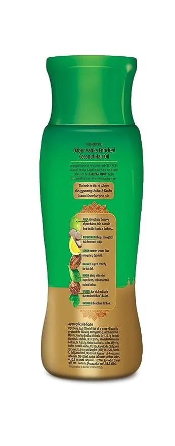 Dabur Vatika Enriched Coconut Hair Oil 2