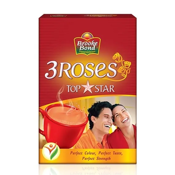 Brooke Bond 3 Roses Top Star Tea