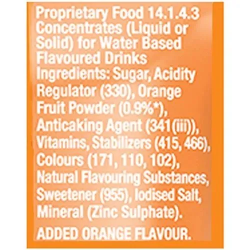 Tang Orange Instant Drink Mix Pouch 2