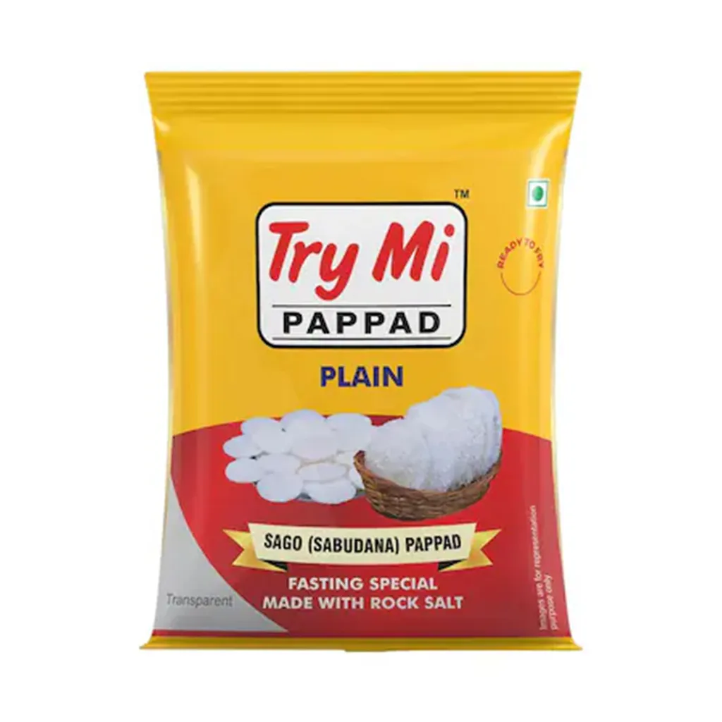 Try Mi Sago Coin Pappad Plain
