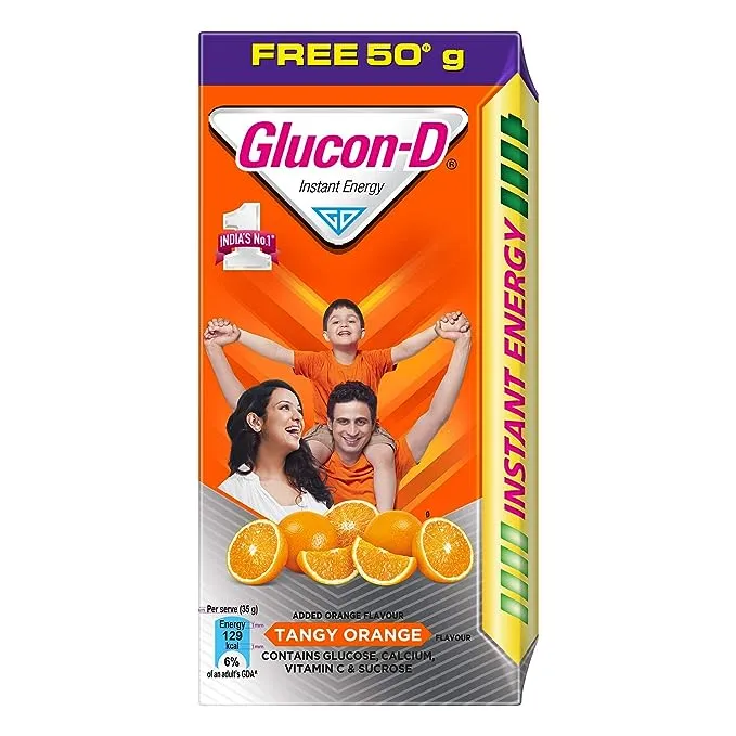 Glucon-D Tangy Orange Glucose Energy Drink