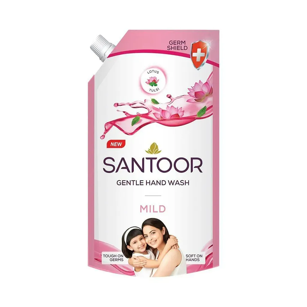 Santoor Mild Lotus & Tulsi Handwash