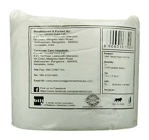 Premier Royal Toilet Tissue 350 Pulls 2 Ply 2