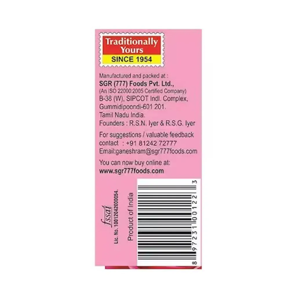 777 Rose Sharbat - Natural Refreshing Drink 1