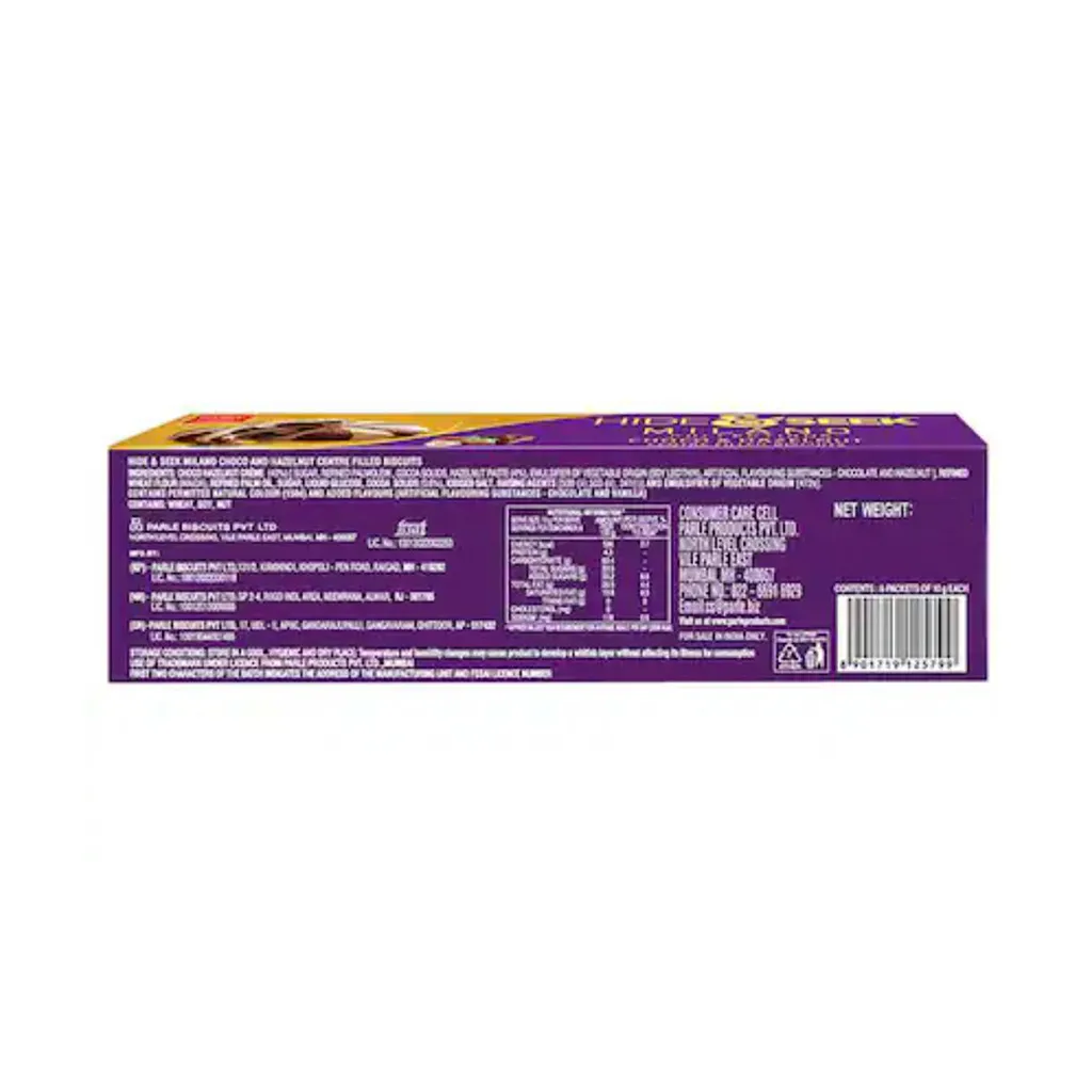 Parle Milano Choco & Hazelnut Cookies 1