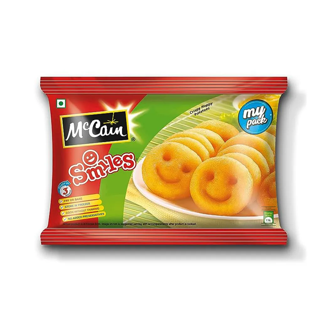 McCains Smiles Crispy Happy Potatoes