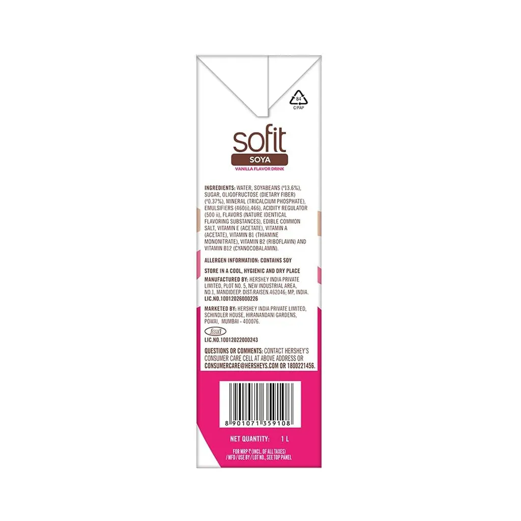 Sofit Vanilla Soya Milk 1