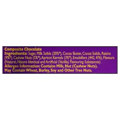 Cadbury Dairy Milk Silk Fruit & Nut Chocolate Bar 3