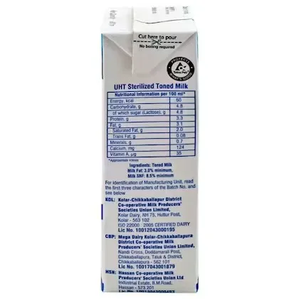 Nandini Good Life Toned Milk 1