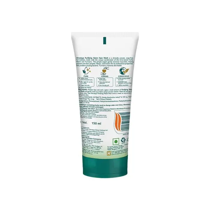 Himalaya Neem Face Wash 1