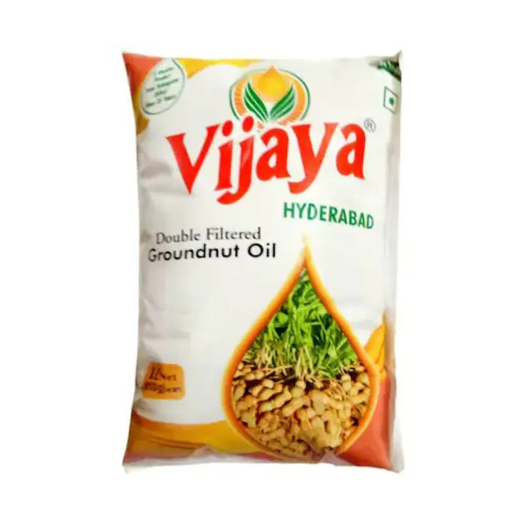 Vijaya Filtered Groundnut Oil Pouch