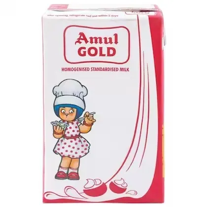 Amul Gold Homogenised Standardised Milk