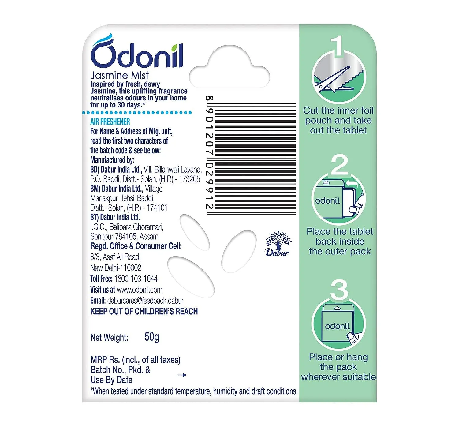 Odonil Jasmine Air Freshener 1