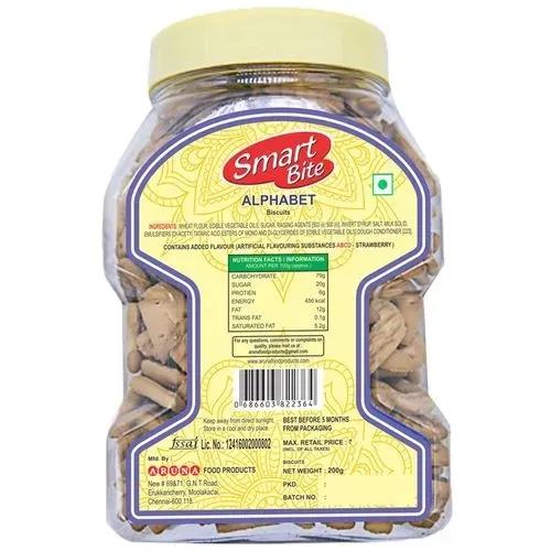 Smart Bite Alpha Numeric Biscuits 1