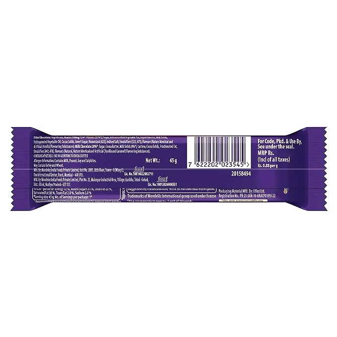Cadbury Fuse Chocolate Bar 1