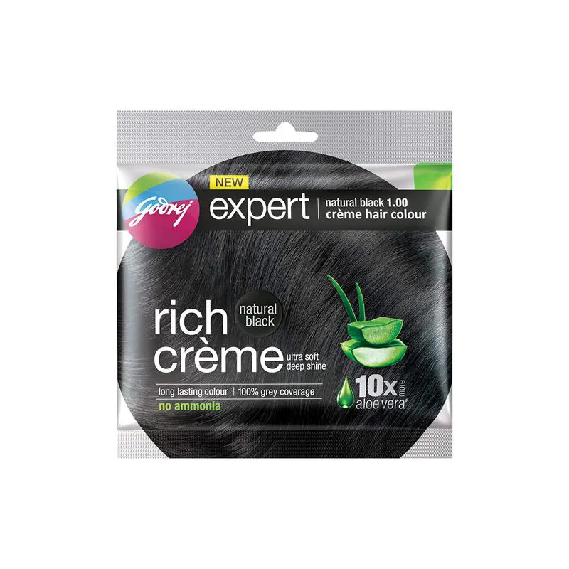 Godrej Rich Creme Natural Black Hair Colour